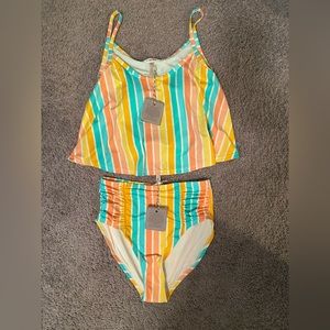 Matilda Jane Multicolor Striped Bikini